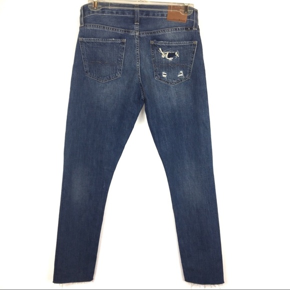 Lucky Brand Sienna Slim Med. Wash Distressed Jeans - Picture 3 of 8
